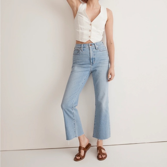 Madewell Denim - Madewell Perfect Vintage Flare Crop Jean